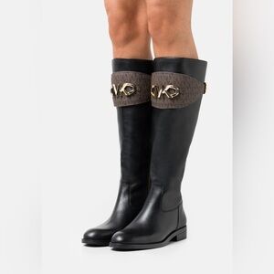 NIB Michael Kors Izzy Tall Leather Riding Boots